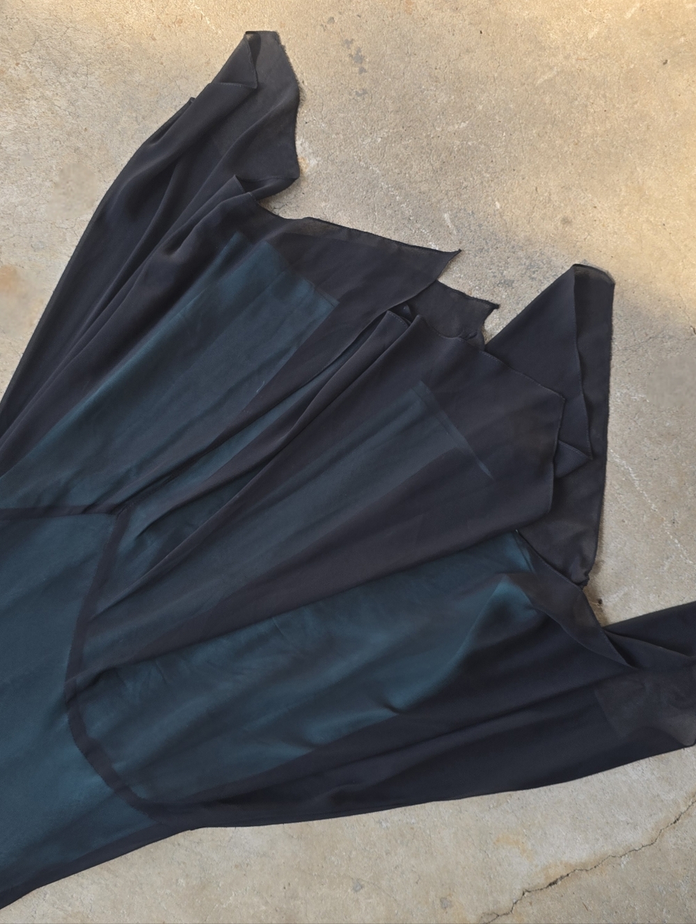 Vintage Y2K Whimisgoth Dark Mystical Fairy Grunge Dress Small - Picture 2 of 3